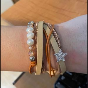 Park Lane Strappy Star Bracelet